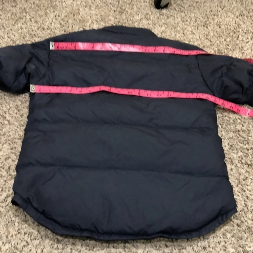 Ralph Lauren Down Puffer Jacket Size 12 Navy Blue
